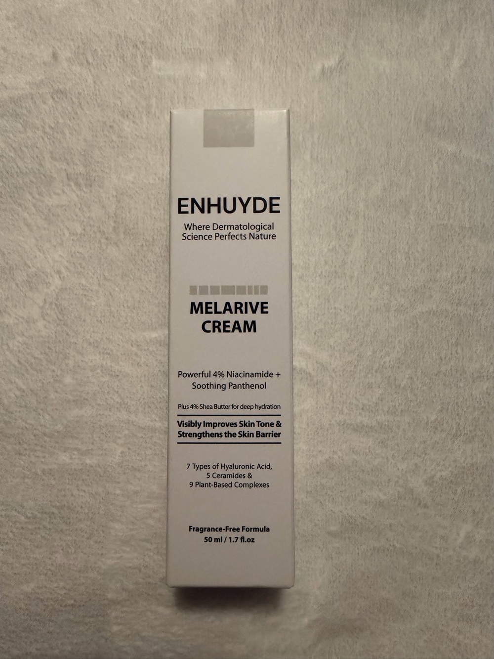 ENHUYDE MELARIVE CREAM Niacinamide Moisturizer Cream NWT